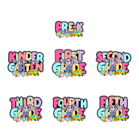 Grade Level | Bubble Letters