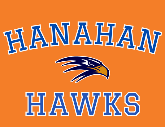 Hanahan Hawks Curved