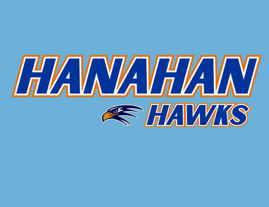 Hanahan Hawks Slanted