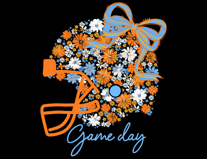 Gameday Floral Helmet