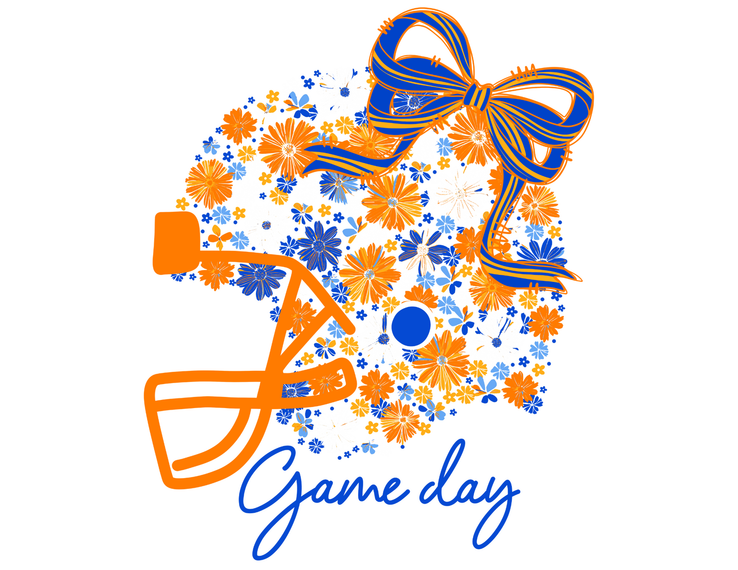 Gameday Floral Helmet