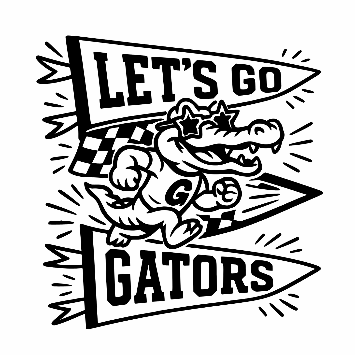 Gators | Let's Go Pennants
