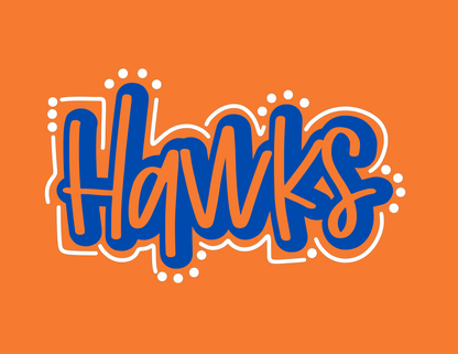 Hawks | Hand Lettered