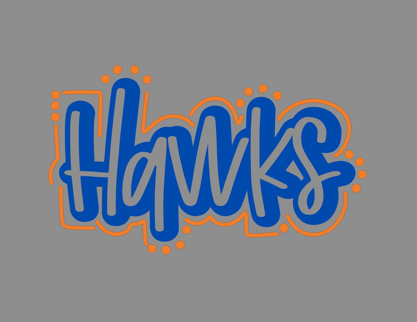 Hawks | Hand Lettered