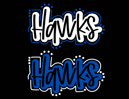 Hawks | Hand Lettered