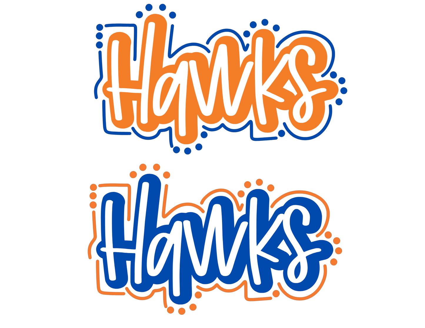 Hawks | Hand Lettered