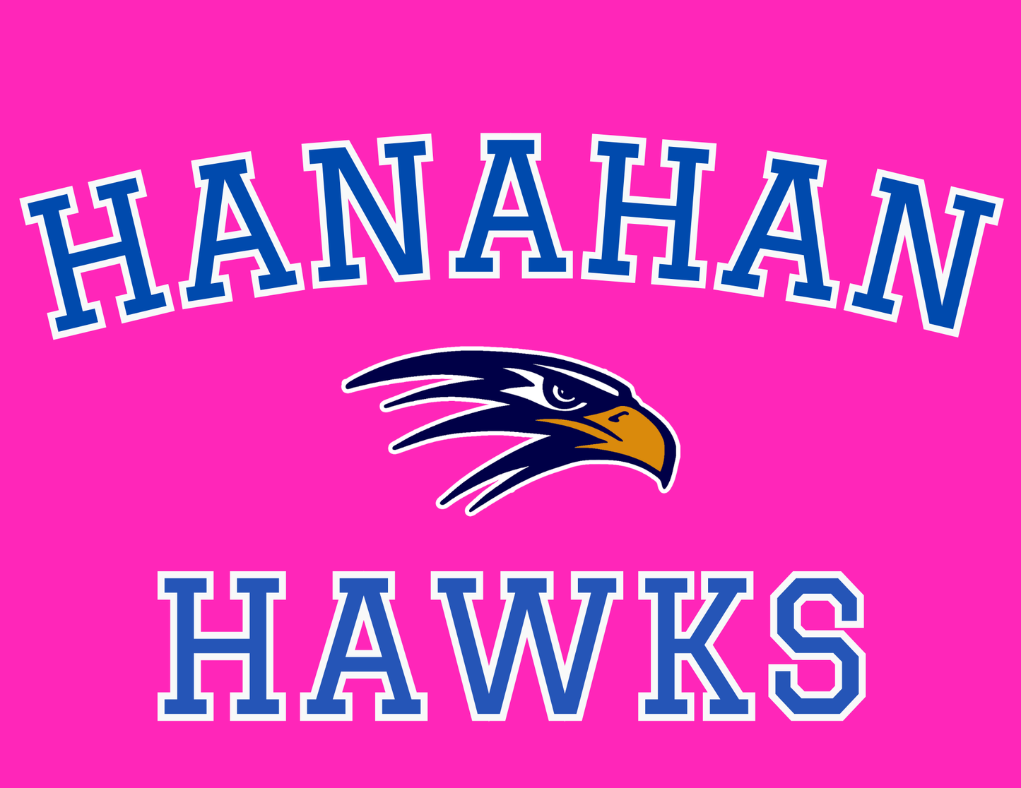 Hanahan Hawks Curved