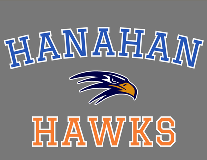 Hanahan Hawks Curved