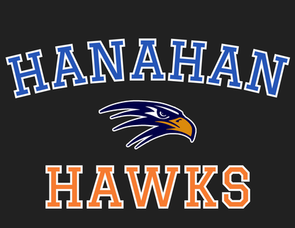 Hanahan Hawks Curved