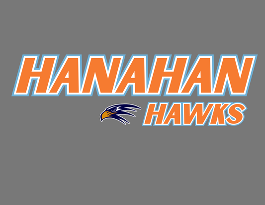 Hanahan Hawks Slanted