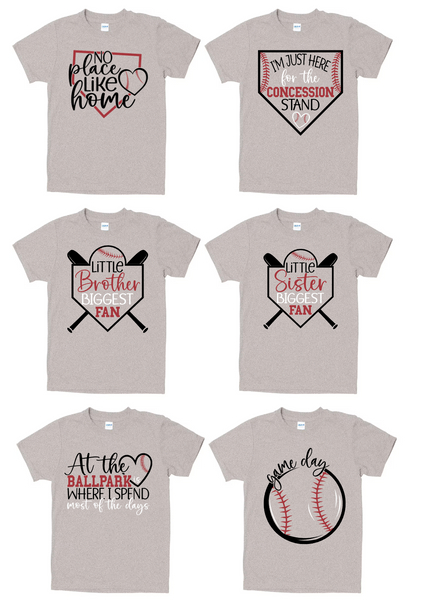 Baseball/Softball Fan Shirts