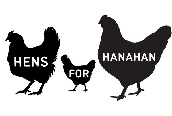 Hens for Hanahan Decal