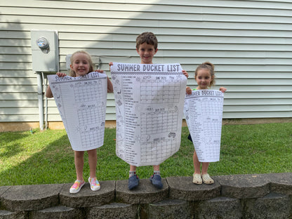 Summer Bucket List Poster 2026