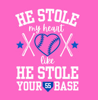 Baseball Mom - He stole my heart