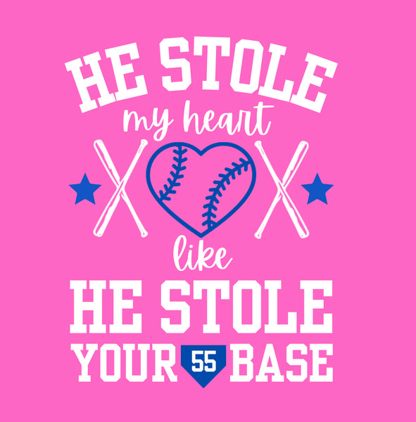 Baseball Mom - He stole my heart