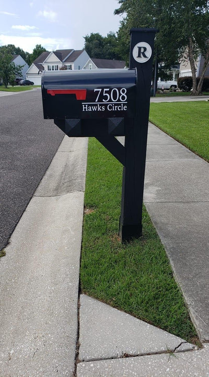 Mailbox decal